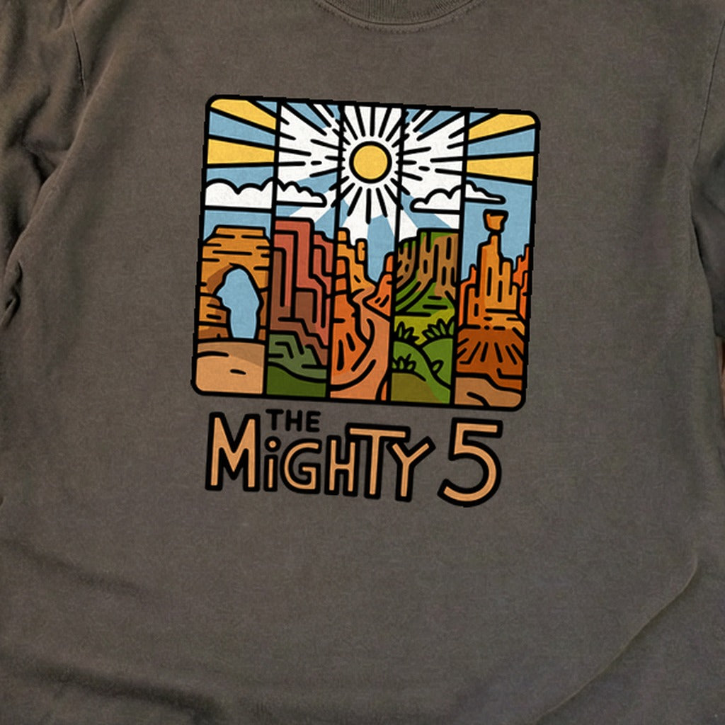 The Mighty 5 Cotton Long Sleeve
