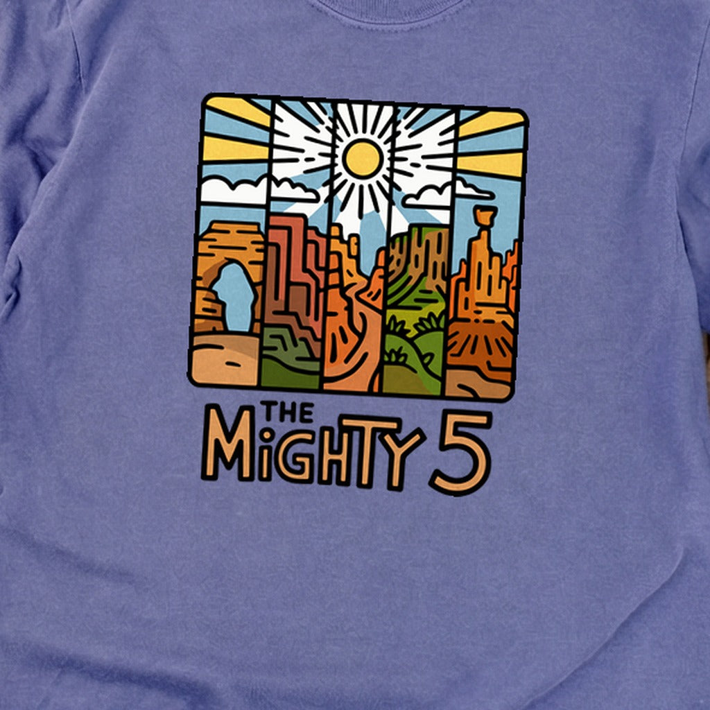 The Mighty 5 Cotton Long Sleeve