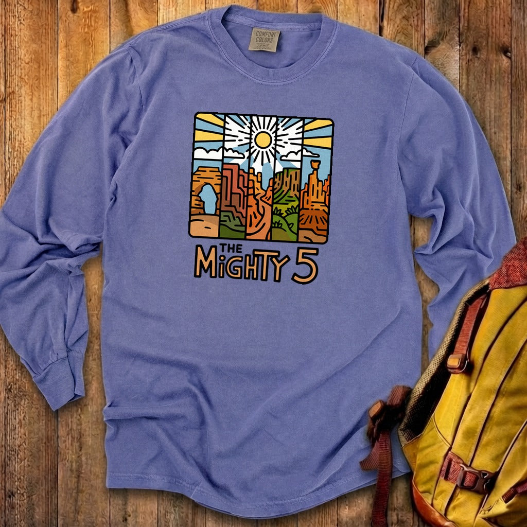 The Mighty 5 Cotton Long Sleeve