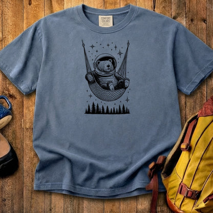 The Napstronaut Bear Cotton T-Shirt