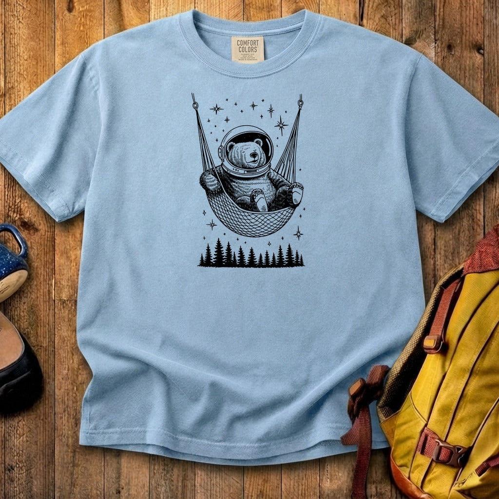 The Napstronaut Bear Cotton T-Shirt