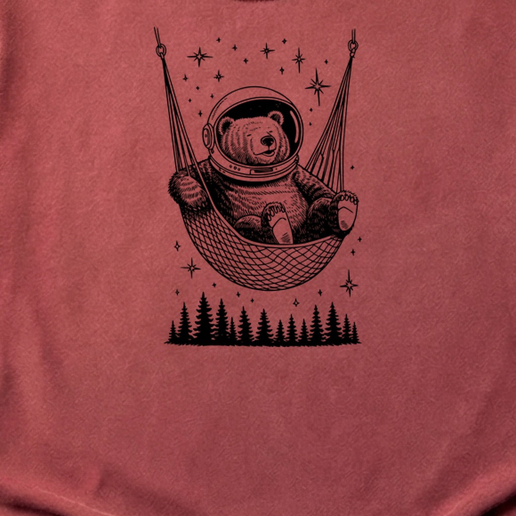 The Napstronaut Bear Cotton T-Shirt