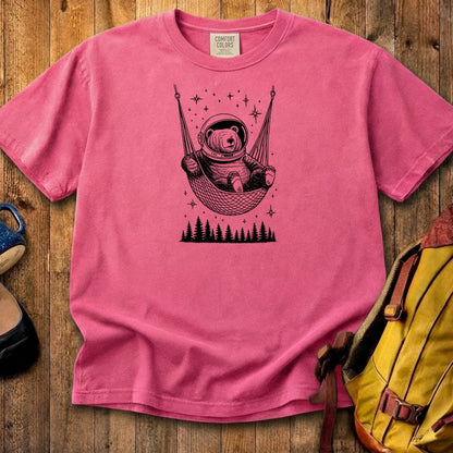 The Napstronaut Bear Cotton T-Shirt