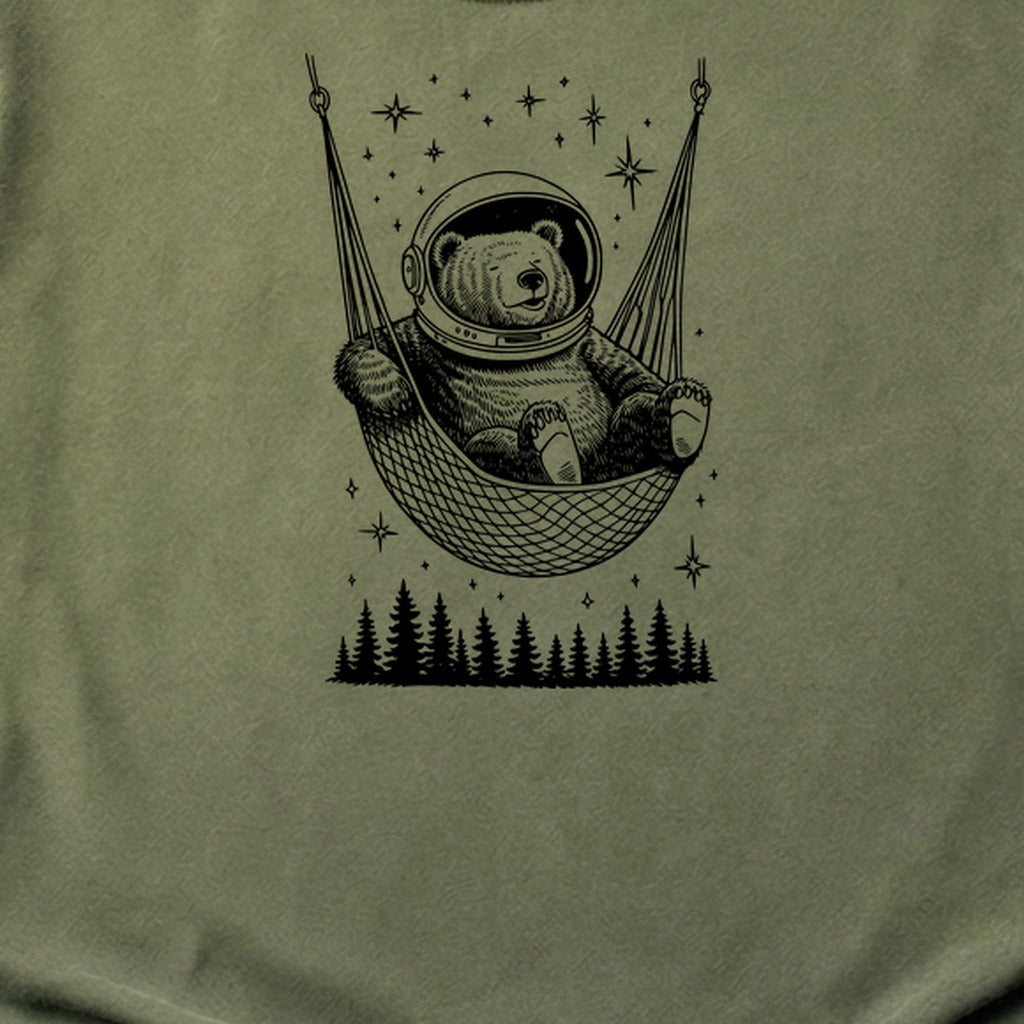 The Napstronaut Bear Cotton T-Shirt