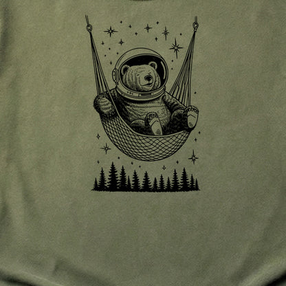 The Napstronaut Bear Cotton T-Shirt