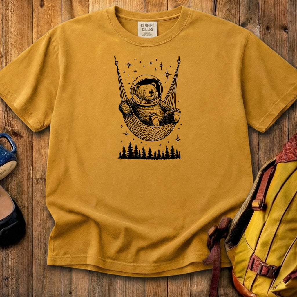 The Napstronaut Bear Cotton T-Shirt