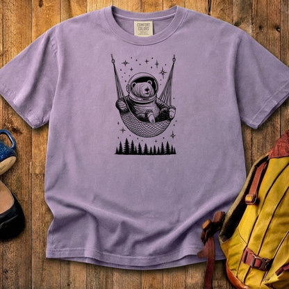 The Napstronaut Bear Cotton T-Shirt