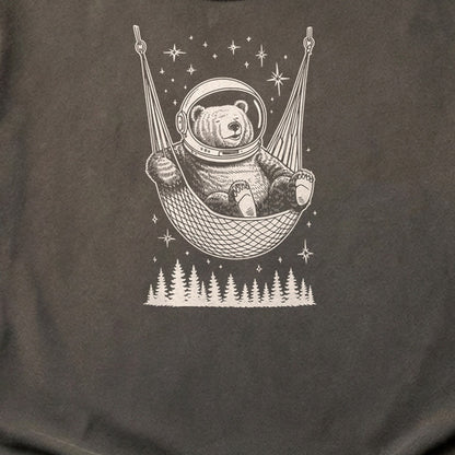 The Napstronaut Bear Cotton T-Shirt