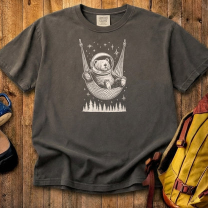 The Napstronaut Bear Cotton T-Shirt