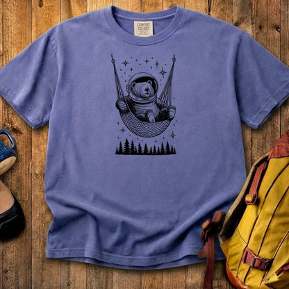 The Napstronaut Bear Cotton T-Shirt