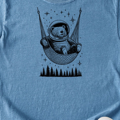 The Napstronaut Bear Kids Cotton T-Shirt
