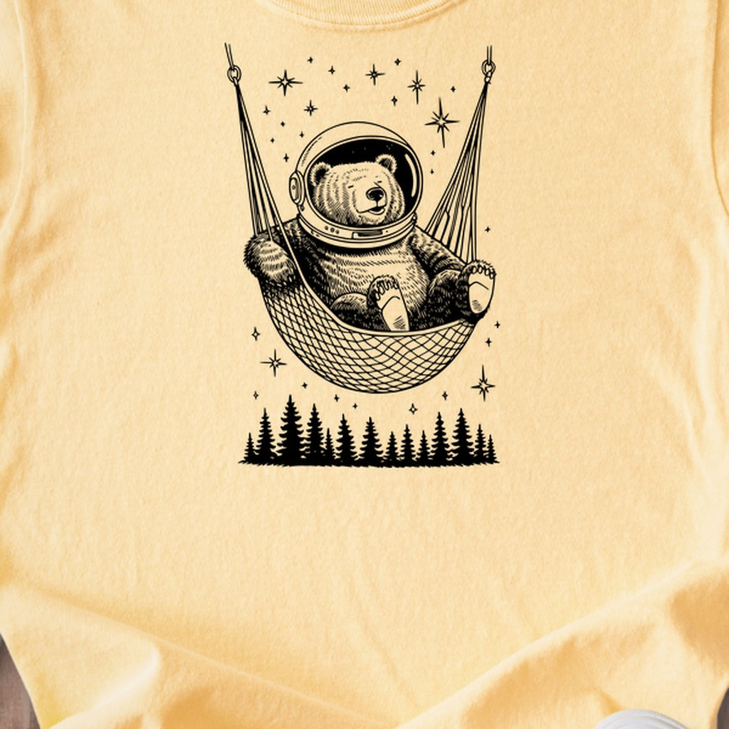 The Napstronaut Bear Kids Cotton T-Shirt