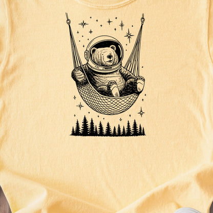 The Napstronaut Bear Kids Cotton T-Shirt