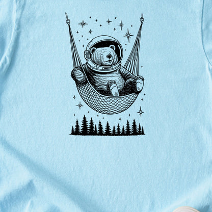 The Napstronaut Bear Kids Cotton T-Shirt