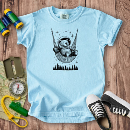 The Napstronaut Bear Kids Cotton T-Shirt