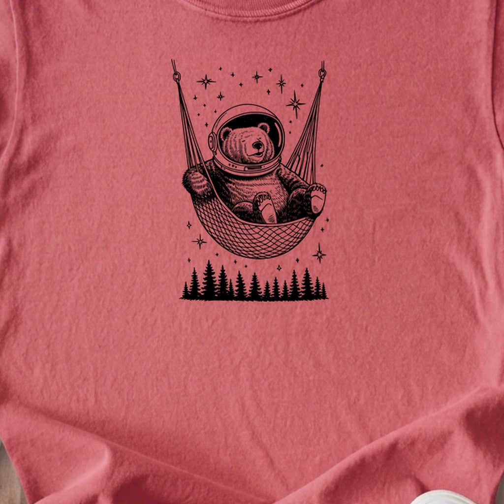 The Napstronaut Bear Kids Cotton T-Shirt