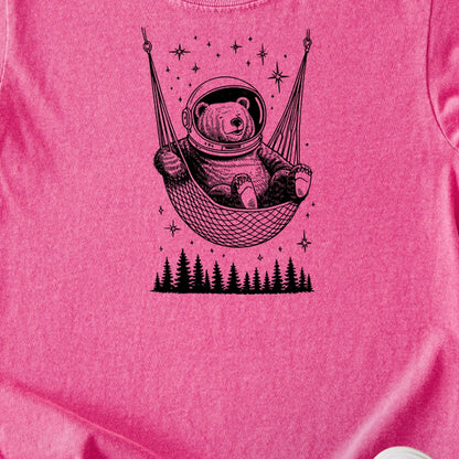 The Napstronaut Bear Kids Cotton T-Shirt
