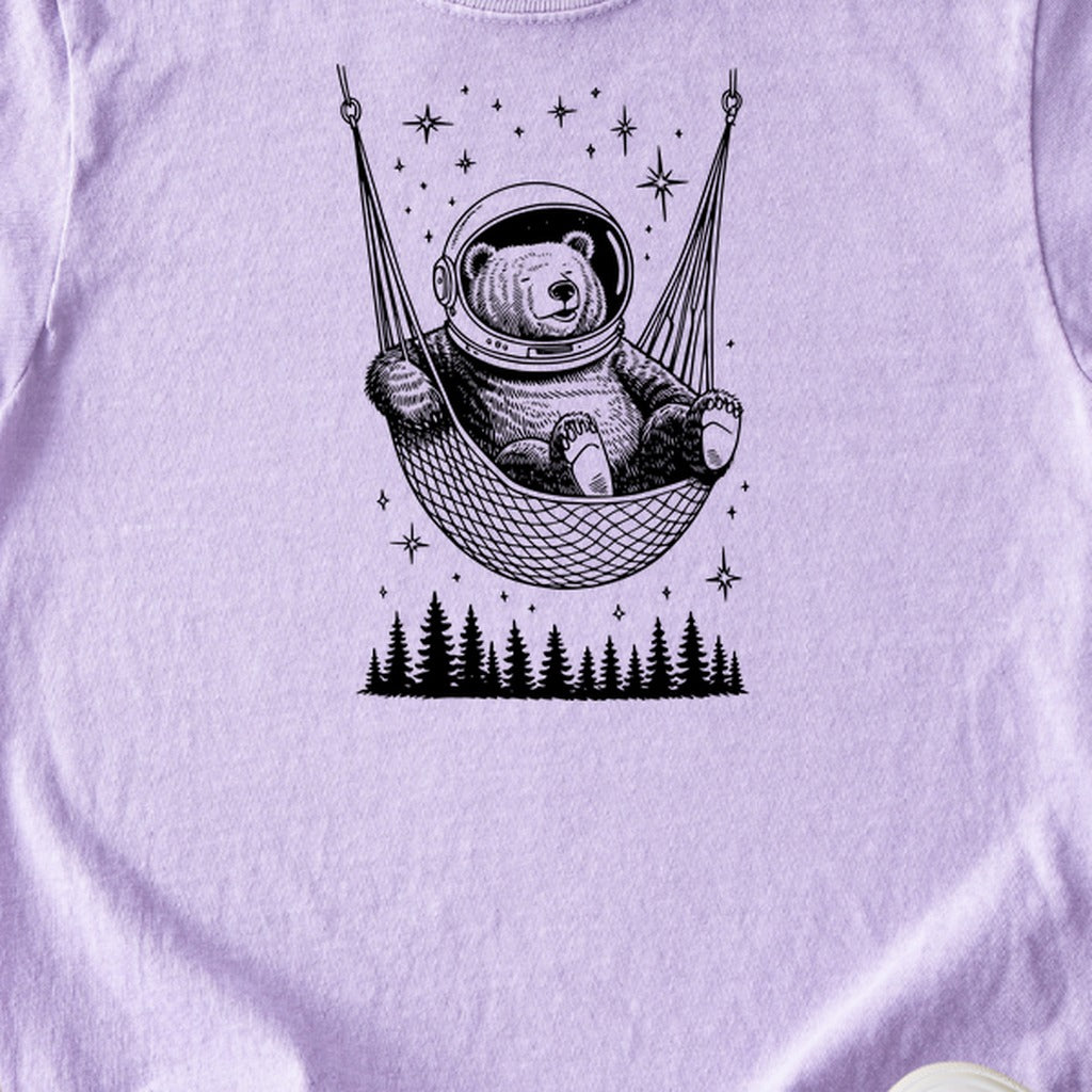 The Napstronaut Bear Kids Cotton T-Shirt