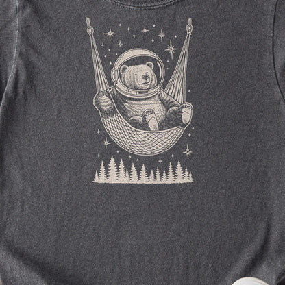 The Napstronaut Bear Kids Cotton T-Shirt