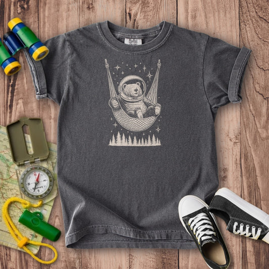 The Napstronaut Bear Kids Cotton T-Shirt