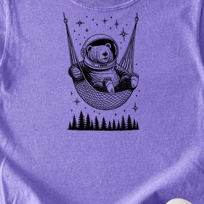 The Napstronaut Bear Kids Cotton T-Shirt
