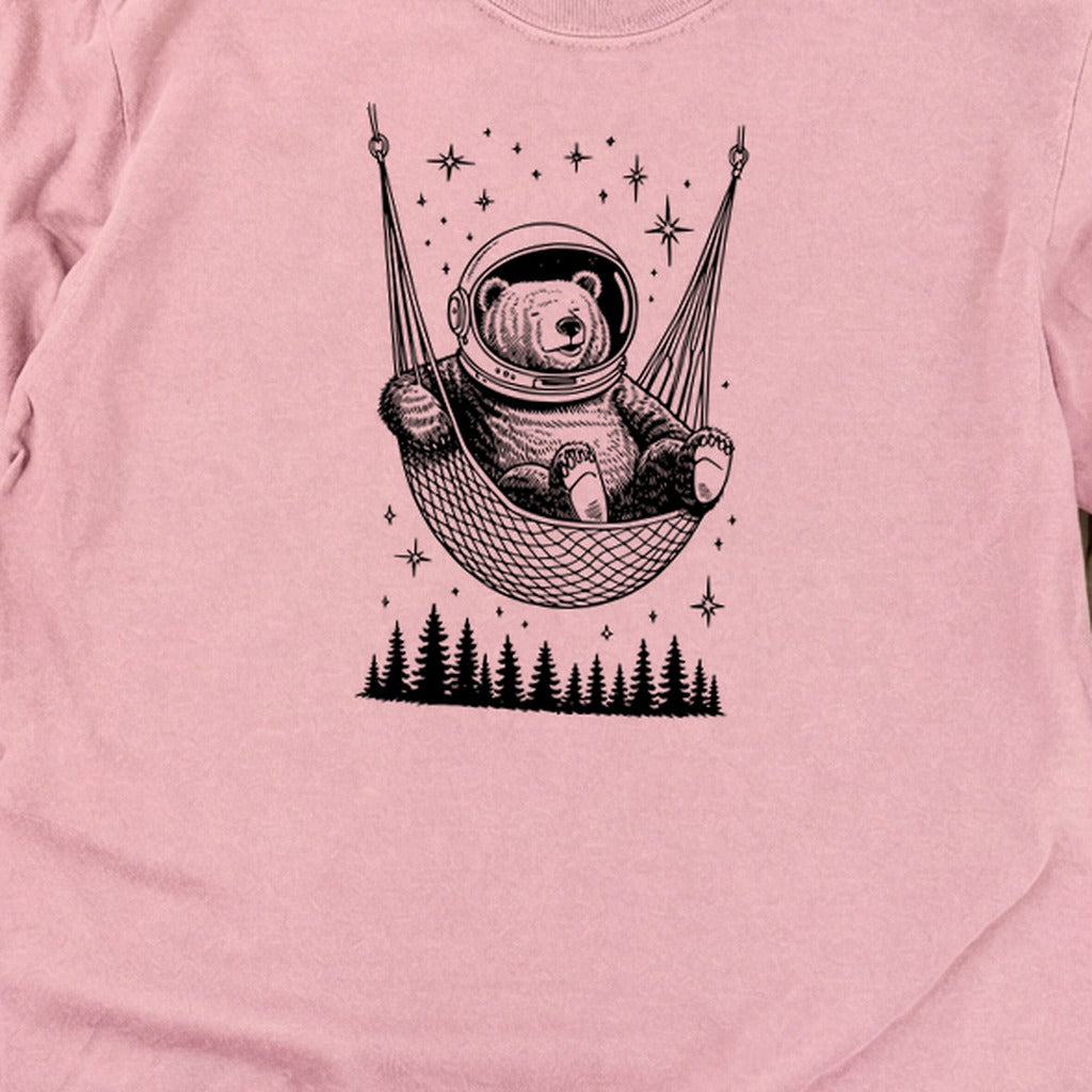 The Napstronaut Bear Cotton Long Sleeve