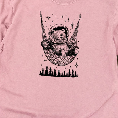 The Napstronaut Bear Cotton Long Sleeve