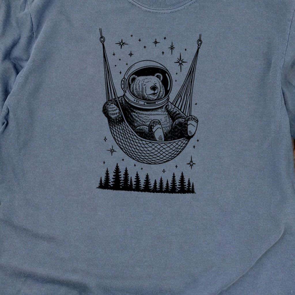 The Napstronaut Bear Cotton Long Sleeve