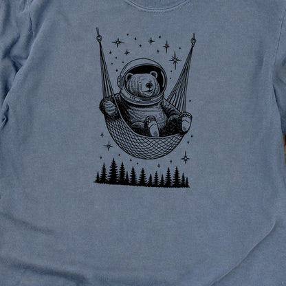The Napstronaut Bear Cotton Long Sleeve