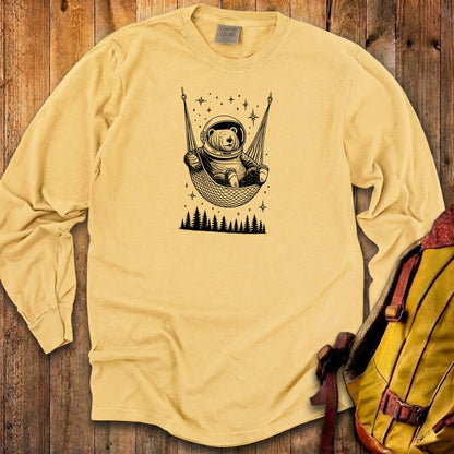 The Napstronaut Bear Cotton Long Sleeve