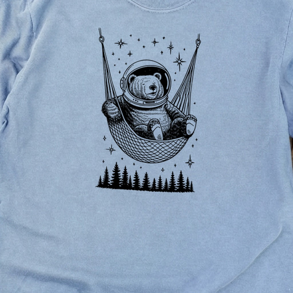 The Napstronaut Bear Cotton Long Sleeve