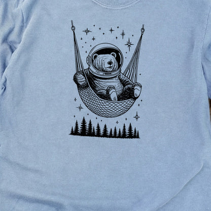 The Napstronaut Bear Cotton Long Sleeve
