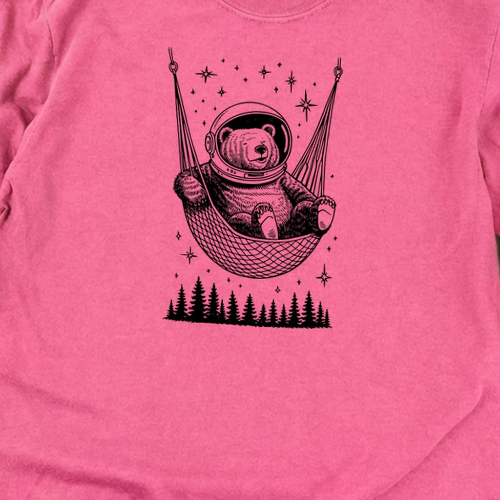 The Napstronaut Bear Cotton Long Sleeve