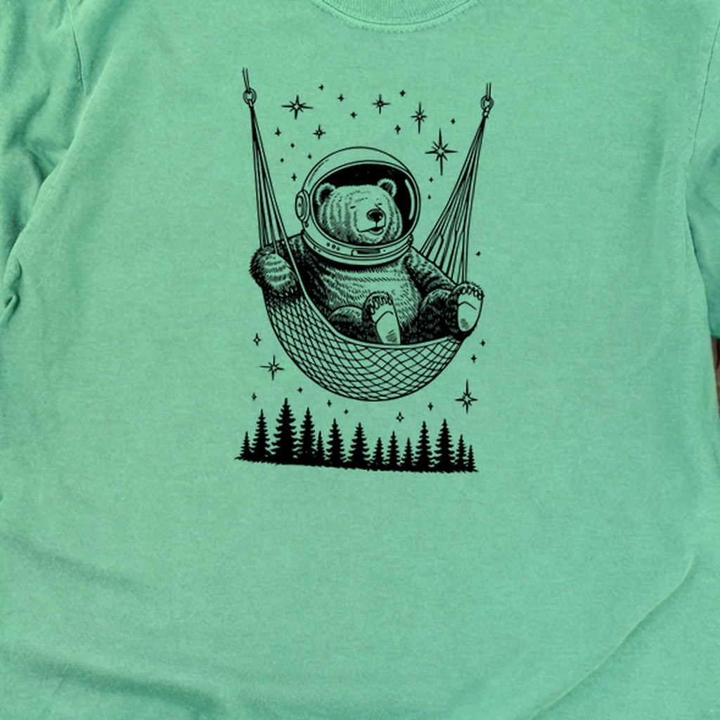 The Napstronaut Bear Cotton Long Sleeve