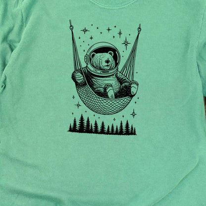 The Napstronaut Bear Cotton Long Sleeve