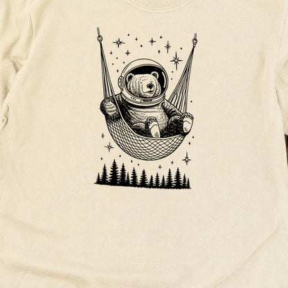 The Napstronaut Bear Cotton Long Sleeve