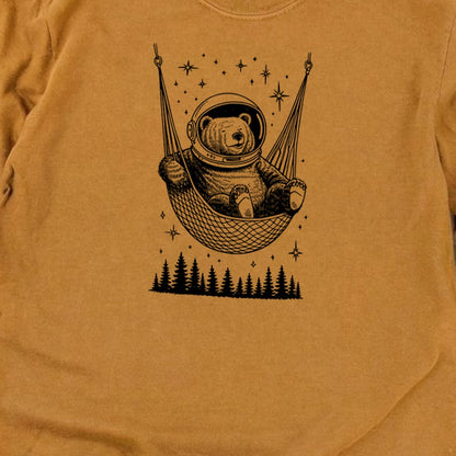 The Napstronaut Bear Cotton Long Sleeve