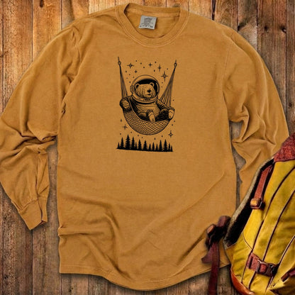 The Napstronaut Bear Cotton Long Sleeve