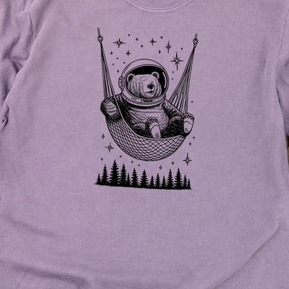 The Napstronaut Bear Cotton Long Sleeve