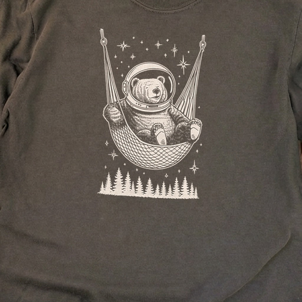 The Napstronaut Bear Cotton Long Sleeve