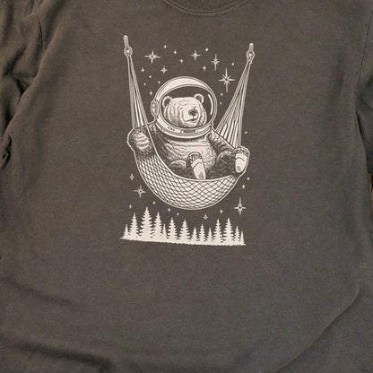 The Napstronaut Bear Cotton Long Sleeve