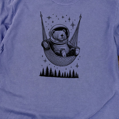 The Napstronaut Bear Cotton Long Sleeve