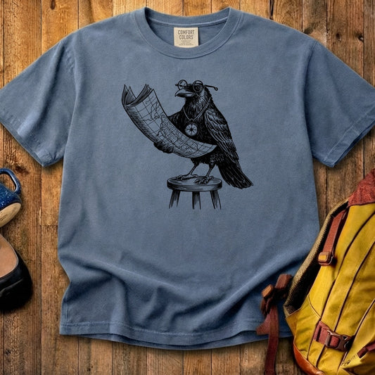 The Routician Crow Cotton T-Shirt