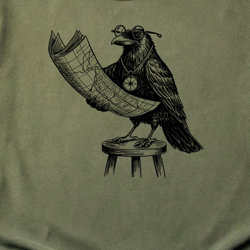 The Routician Crow Cotton T-Shirt
