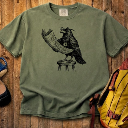 The Routician Crow Cotton T-Shirt