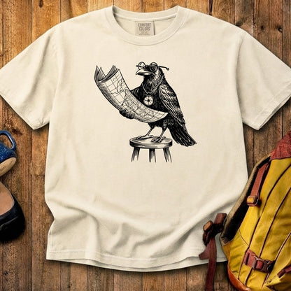 The Routician Crow Cotton T-Shirt