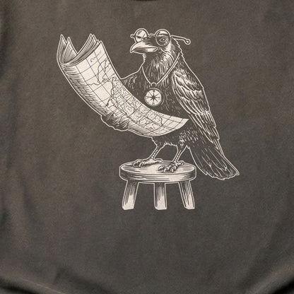 The Routician Crow Cotton T-Shirt