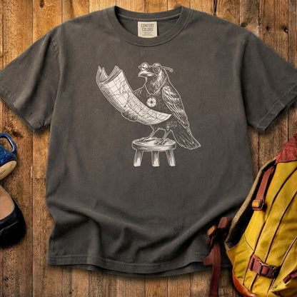 The Routician Crow Cotton T-Shirt