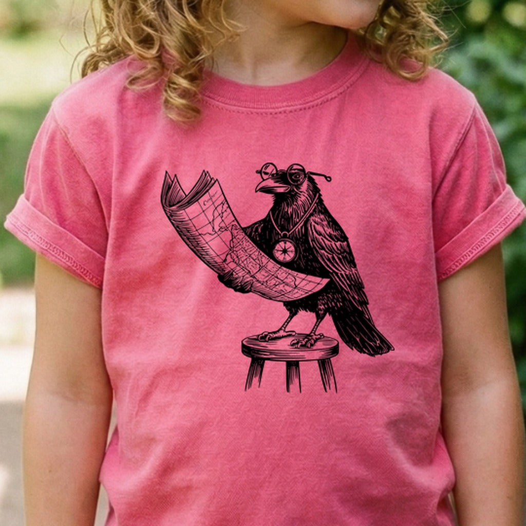 The Routician Crow Kids Cotton T-Shirt