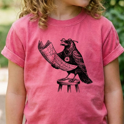 The Routician Crow Kids Cotton T-Shirt